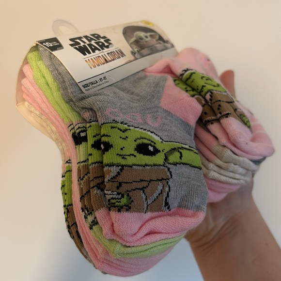 10 Pairs of Disney Star Wars Toddler Socks 🧦 - 2T-3T - Picture 3 of 8